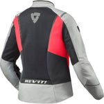 Rev It Airwave 4 Ladies Motorcycle Jacket 44 Grey Pink (UK 16)