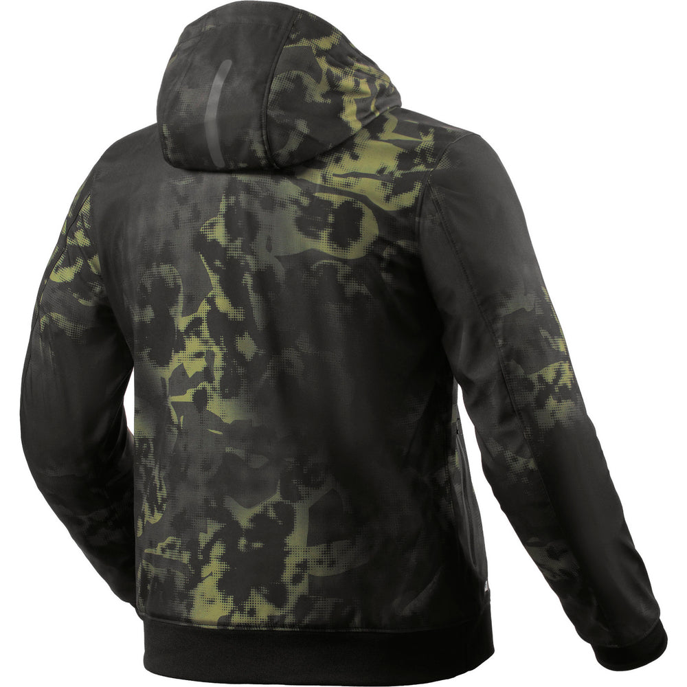 Rev It Saros WB Motorcycle Jacket XXL Black Dark Green