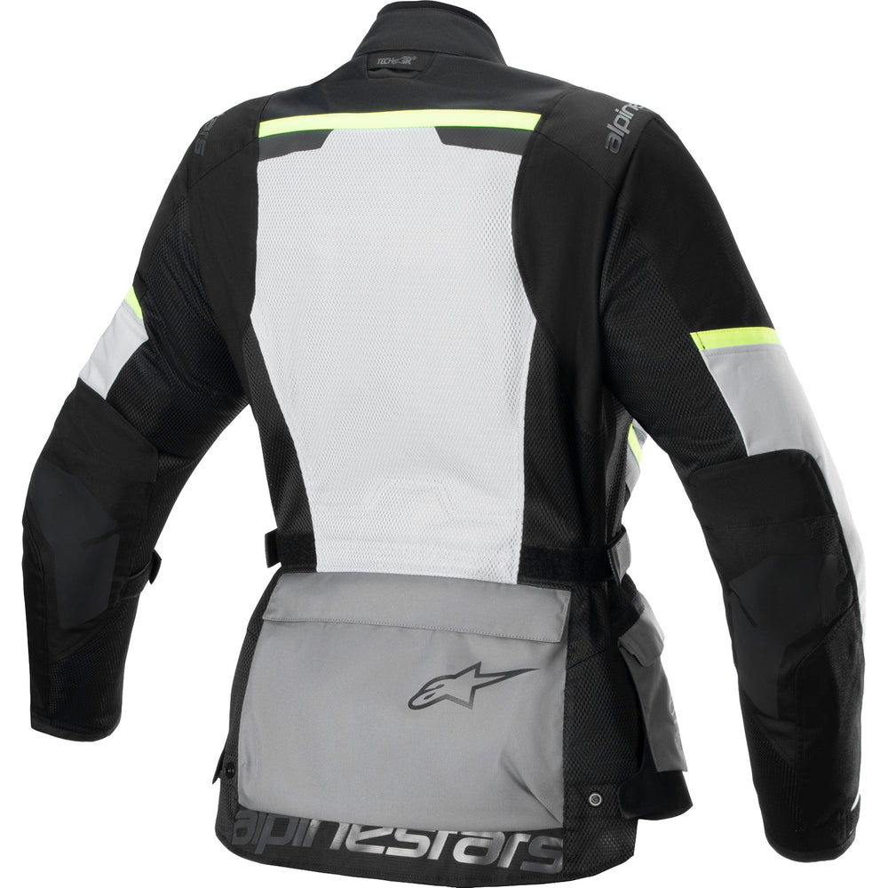Alpinestars Stella Andes Air DryStar Ladies Motorcycle Jacket & Trousers Ice Grey Dark Grey Black Kit