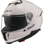 LS2 FF808 Stream II Solid Motorcycle Helmet - White