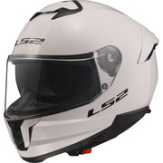 LS2 FF808 Stream II Solid Motorcycle Helmet - White