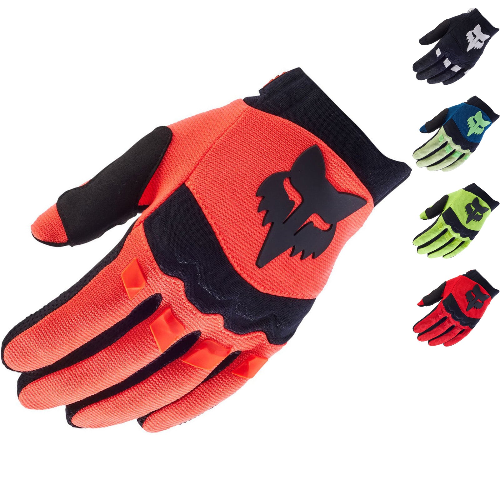 Fox Dirtpaw Glove Fietshandschoenen voor MTB/MX Cross met lange vingers enkelbescherming, neon oranje, XXL = XXLarge Fox Dirtpaw Glove Fietshandschoenen voor MTB/MX Cross met lange vingers enkelbescherming, neon oranje, XXL = XXLarge