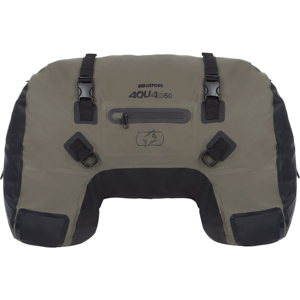 Oxford Aqua D-50 Roll Bag 50L Khaki Black