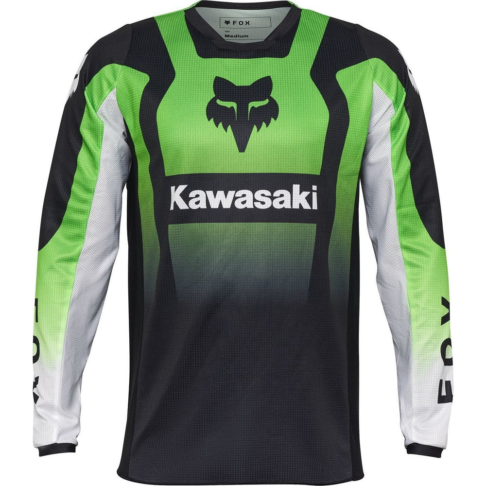 Fox Racing 2025 180 Kawasaki Motocross Jersey – Ghostbikes