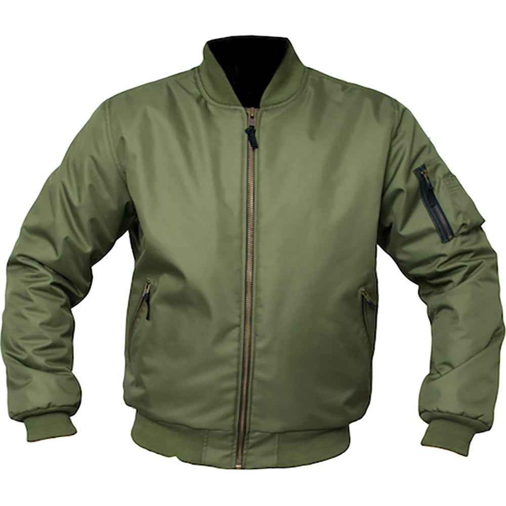 ARMR Bomber Aramid Motorcycle Jacket - Olive