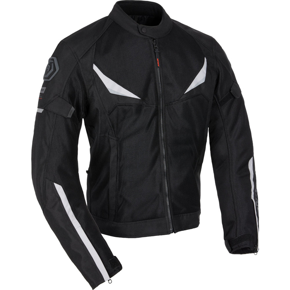 ARMR Eyoshi 3.0 Air Motorcycle Jacket - Black Light Grey