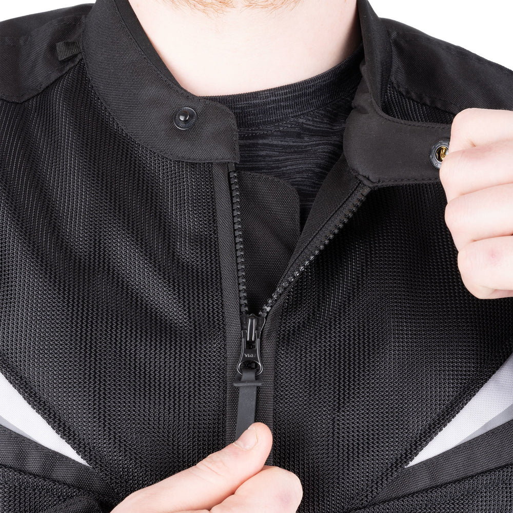 ARMR Eyoshi 3.0 Air Motorcycle Jacket - Black Light Grey
