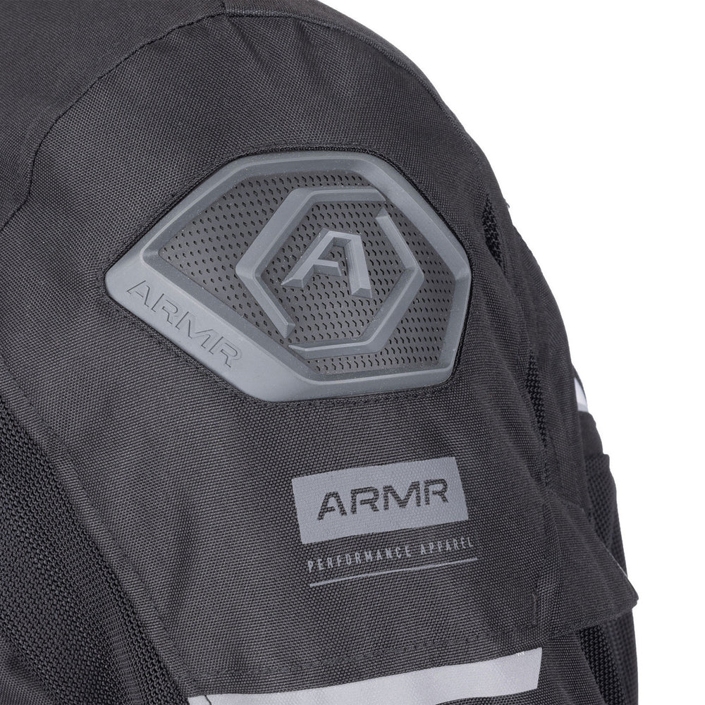 ARMR Eyoshi 3.0 Air Motorcycle Jacket - Black Light Grey