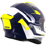 Airoh Spark 2 Chrono Motorcycle Helmet - Blue Yellow