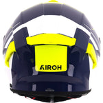 Airoh Spark 2 Chrono Motorcycle Helmet - Blue Yellow