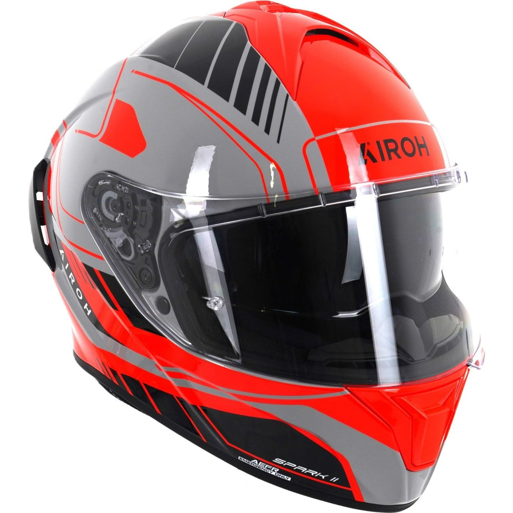 Airoh Spark 2 Chrono Motorcycle Helmet - Orange