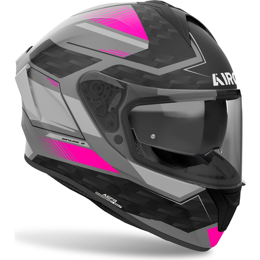 Airoh Spark 2 Zenith Motorcycle Helmet - Matt Pink
