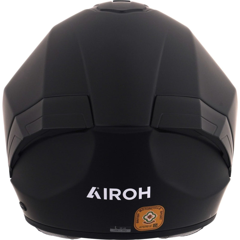 Airoh Matryx Color Motorcycle Helmet - Matt Black