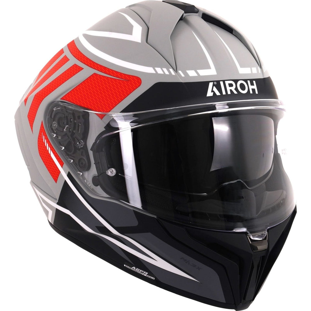 Airoh Matryx Rider Motorcycle Helmet - Matt Red