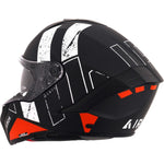 Airoh Matryx Scope Motorcycle Helmet - Matt Orange