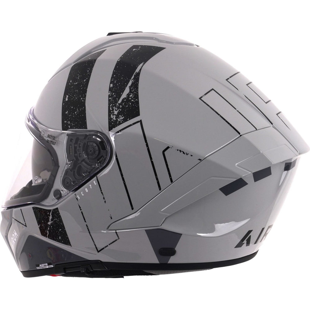 Airoh Matryx Scope Motorcycle Helmet - Light Grey