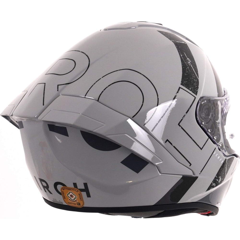 Airoh Matryx Scope Motorcycle Helmet - Light Grey