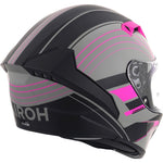Airoh Connor Achieve Motorcycle Helmet - Matt Pink