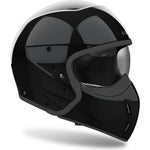 Airoh J110 Color Convertible Motorcycle Helmet - Glitter Black