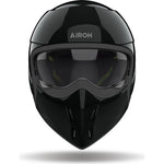 Airoh J110 Color Convertible Motorcycle Helmet - Glitter Black