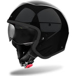 Airoh J110 Color Convertible Motorcycle Helmet - Glitter Black