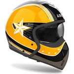 Airoh J110 Command Convertible Motorcycle Helmet - Yellow