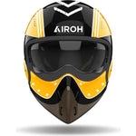 Airoh J110 Command Convertible Motorcycle Helmet - Yellow