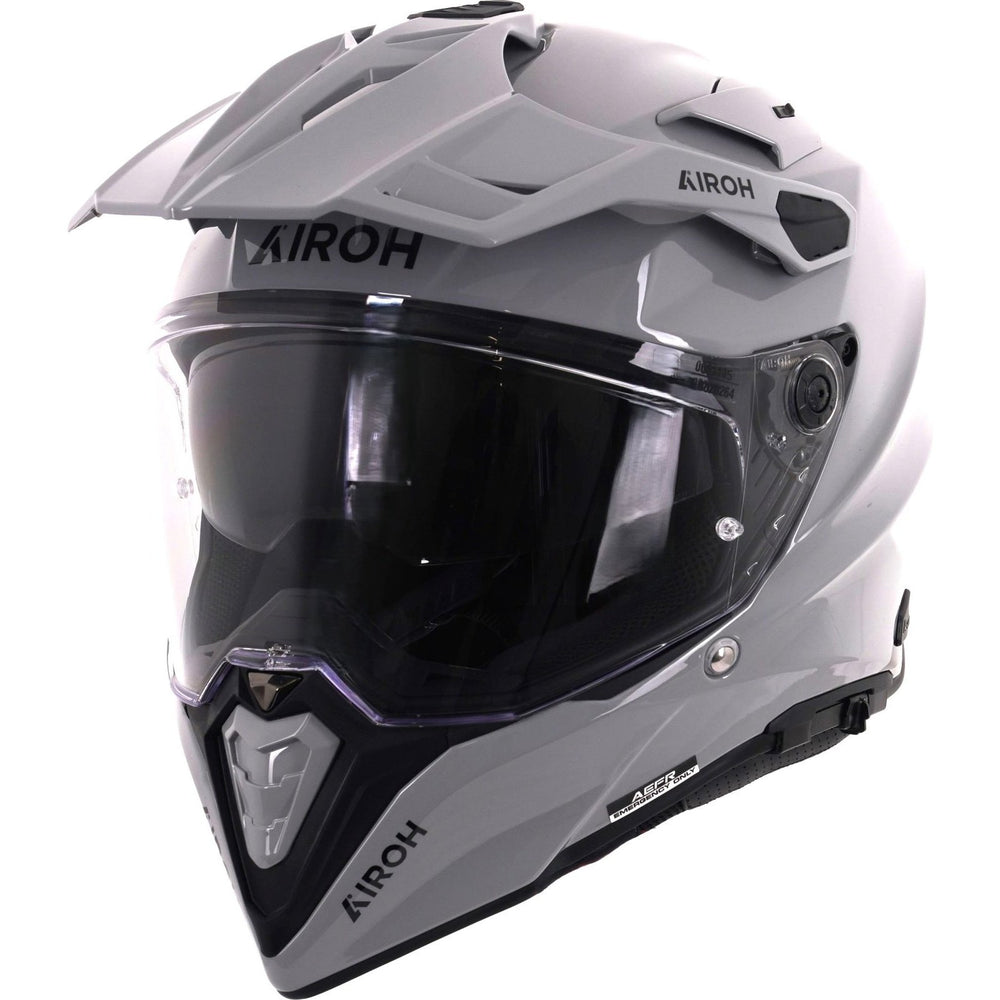 Airoh Commander 2 Color Dual Sport Helmet - Cement Grey (55-56cm