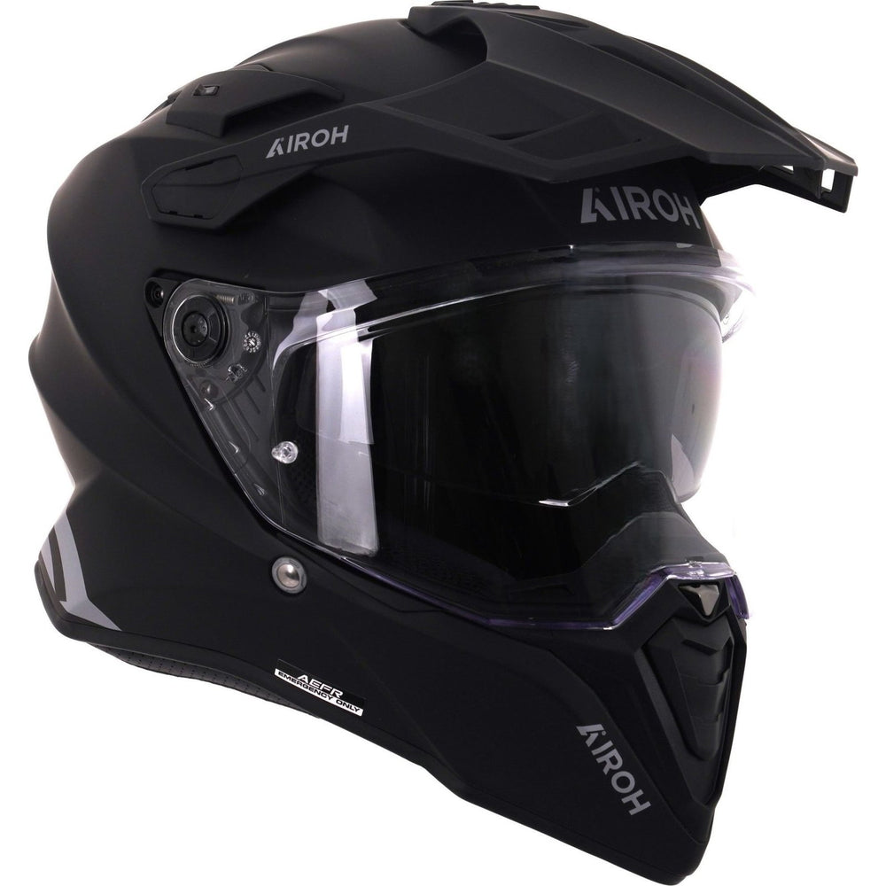 airoh commander with goggles Airoh Commander 2 Color Dual Sport Helmet