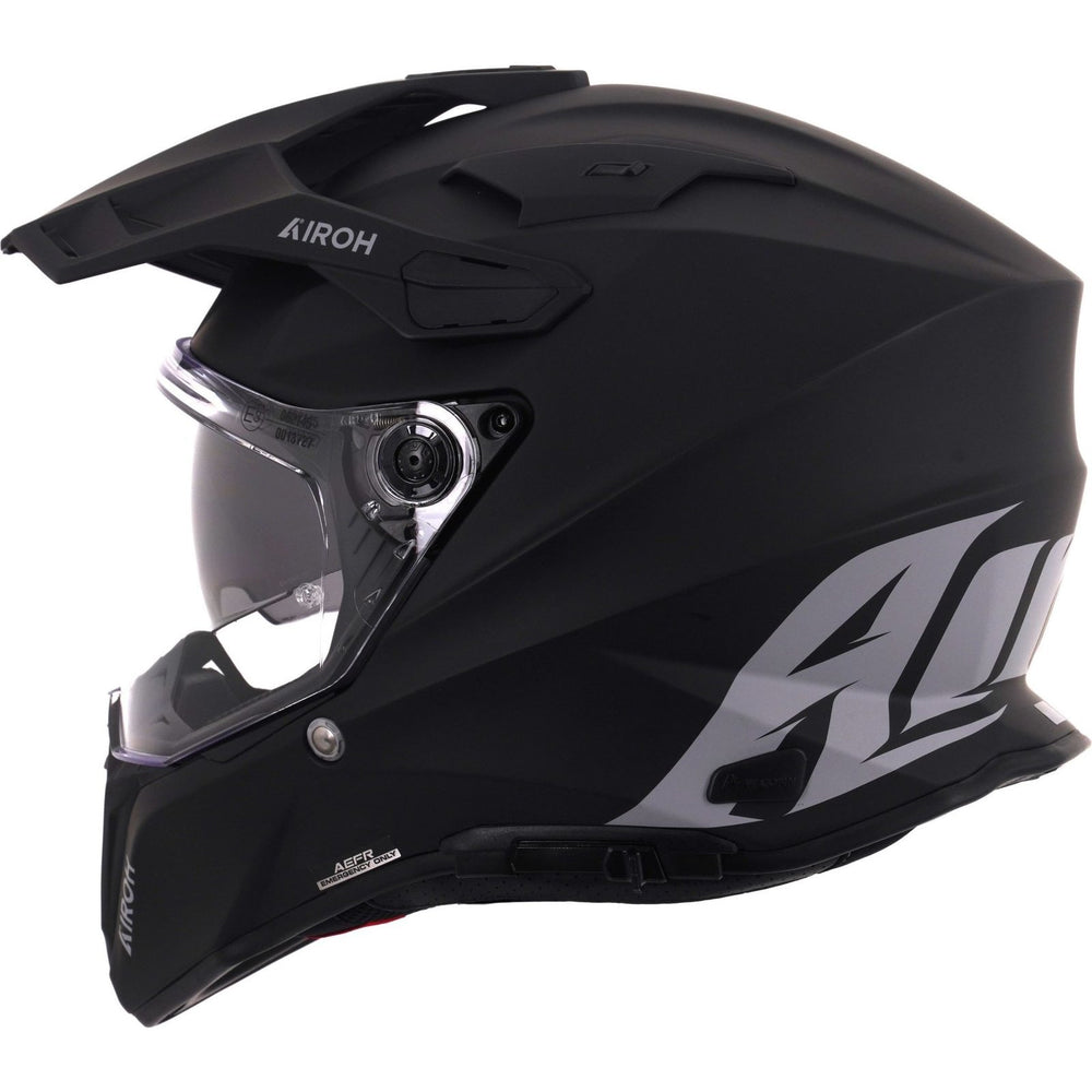 Airoh Commander 2 Color Dual Sport Helmet - Matt Black
