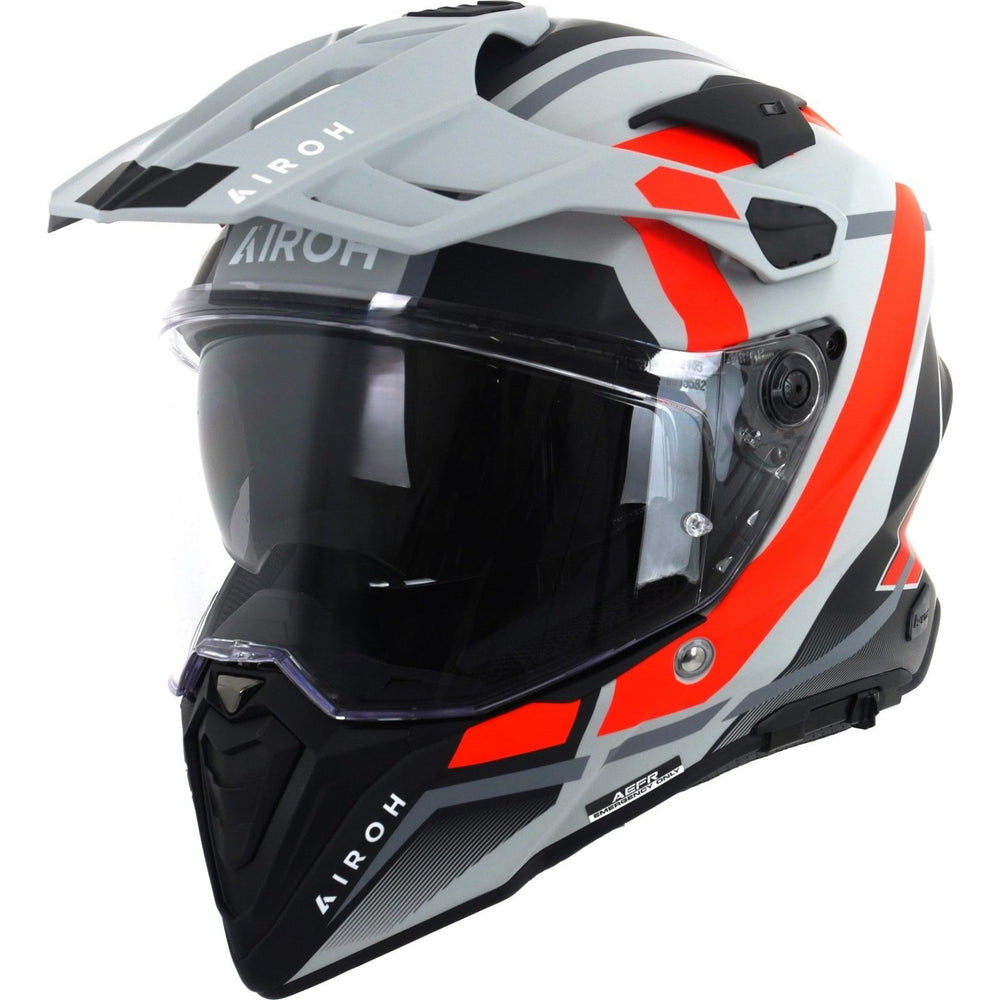 airoh dome helmet weight airoh t600 Airoh Commander 2 Mavick Dual Sport Helmet