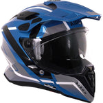 Airoh Commander 2 Mavick Dual Sport Helmet - Cerulean Blue