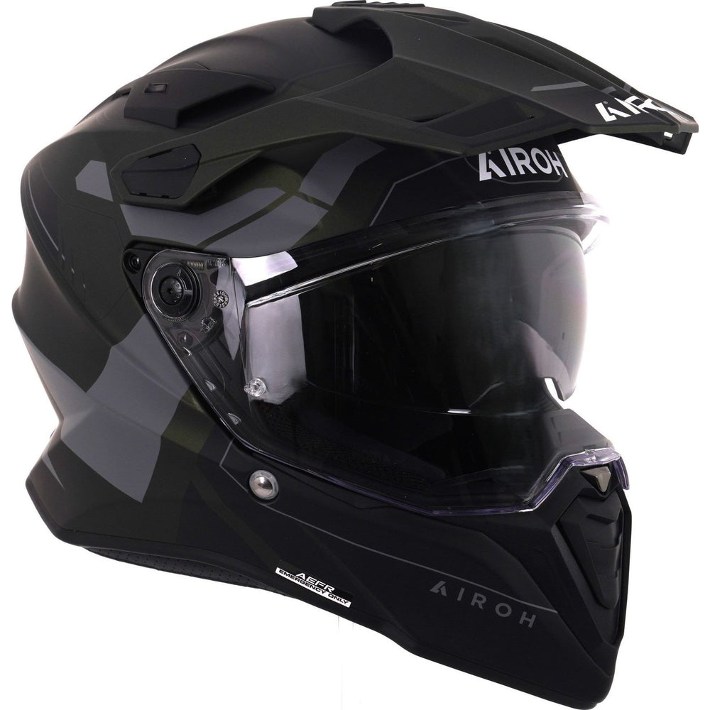 Airoh Commander 2 Reveal Dual Sport Helmet - Military Green