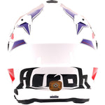 Airoh Commander 2 Reveal Dual Sport Helmet - Blue Red
