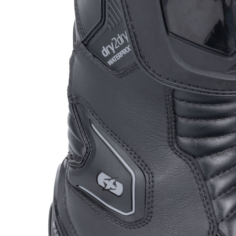 Oxford Cypher 1.0 Dry2Dry Motorcycle Boots - Stealth Black
