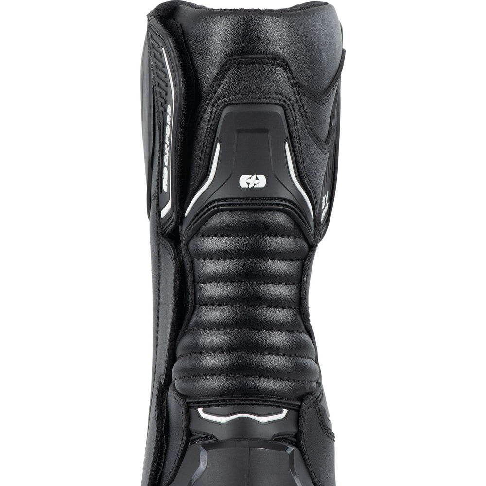 Oxford Cypher 1.0 Dry2Dry Motorcycle Boots - Black White
