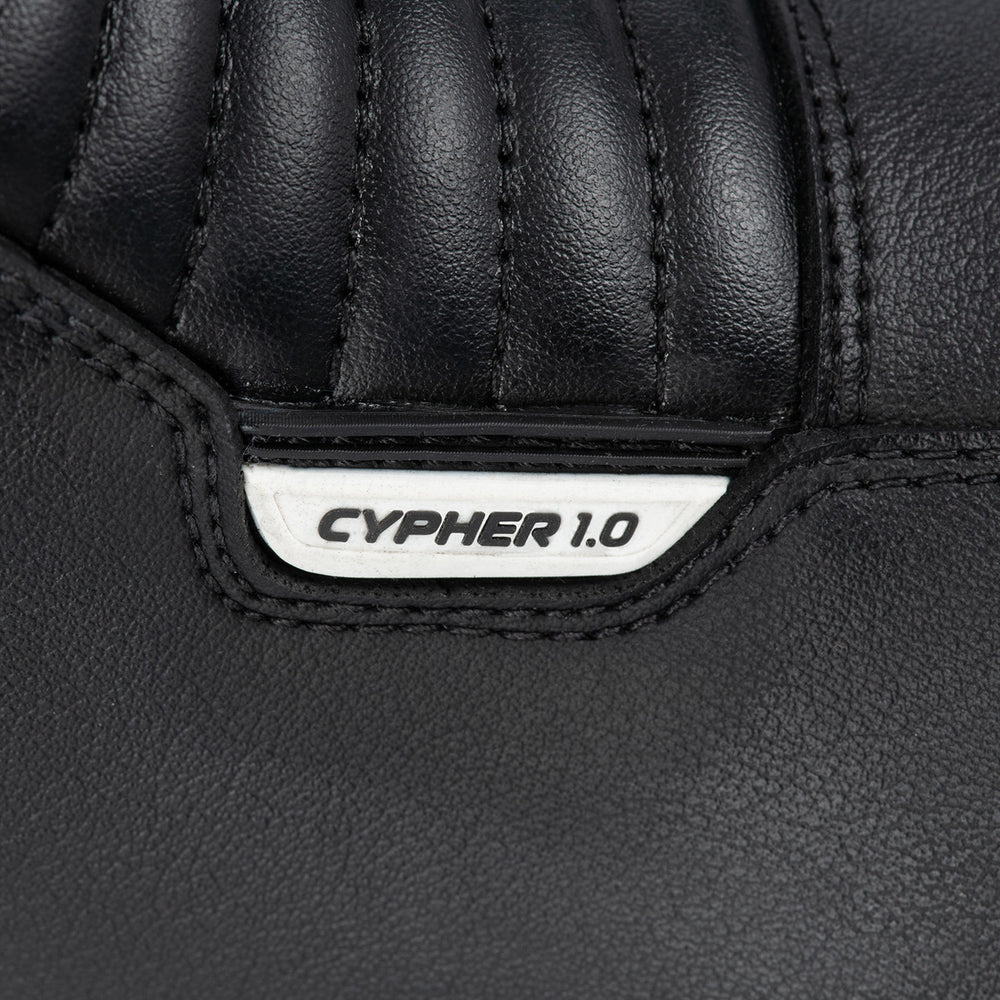 Oxford Cypher 1.0 Dry2Dry Motorcycle Boots - Black White
