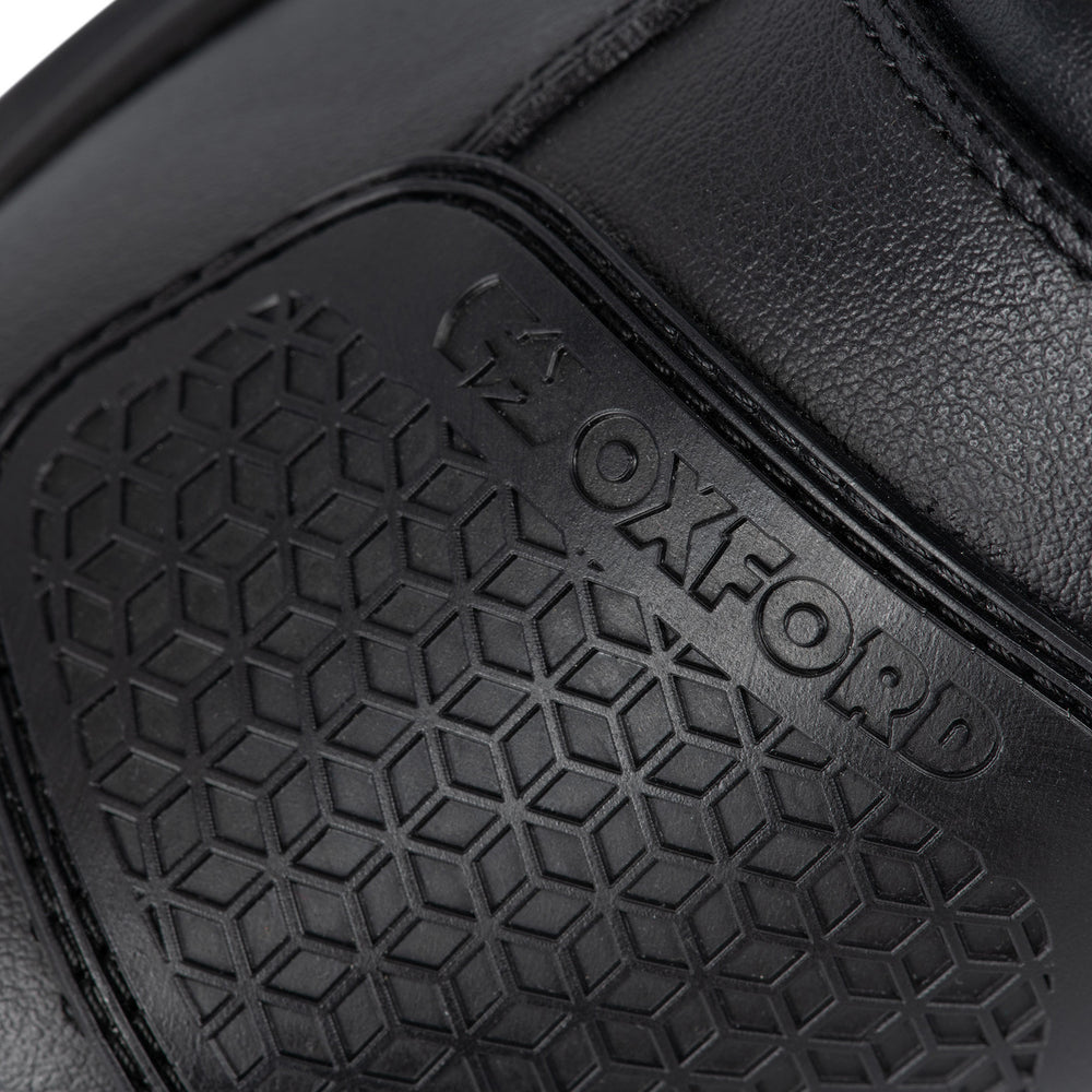 Oxford Cypher 1.0 Dry2Dry Motorcycle Boots - Black White