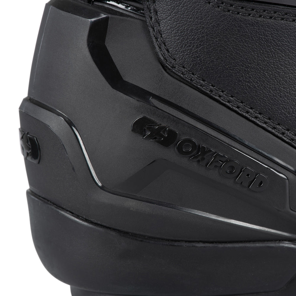Oxford Cypher 1.0 Dry2Dry Motorcycle Boots - Black White