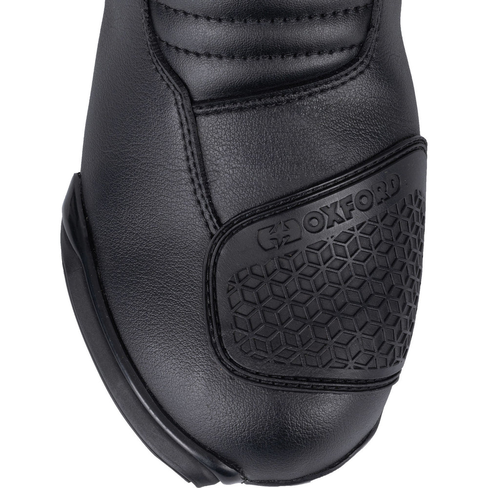 Oxford Code 1.0 Mid Dry2Dry Motorcycle Boots - Black Fluo Yellow