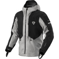 Rev It Tectonic H2O Motorcycle Jacket - Black Light Grey