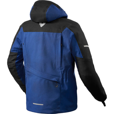 Rev It Tectonic H2O Motorcycle Jacket - Black Blue