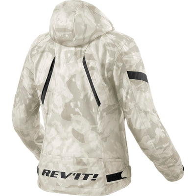 Rev It Flare 3 H2O Ladies Motorcycle Jacket - Camo Grey White