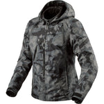 Rev It Flare 3 H2O Ladies Motorcycle Jacket - Camo Dark Grey