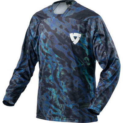 Rev It Emulsion Off Road Jersey - Blue Black