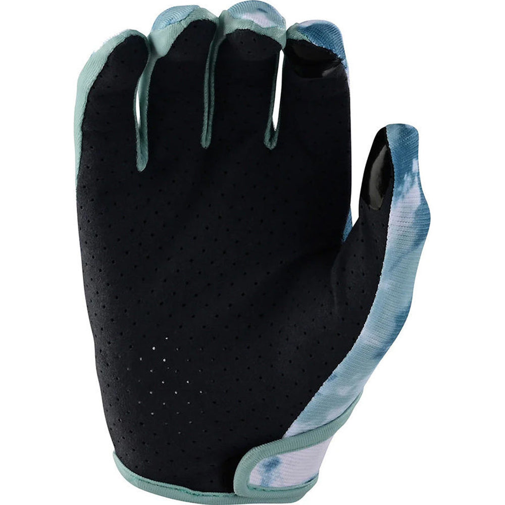 Troy Lee Designs Flowline Plot Motocross Gloves - Blue Haze