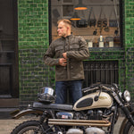 Oxford Sterling Dry2Dry Motorcycle Jacket - Khaki
