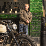 Oxford Sterling Dry2Dry Motorcycle Jacket - Khaki