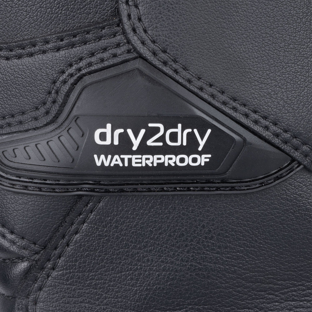 Oxford Code 1.0 Dry2Dry Motorcycle Boots - Black