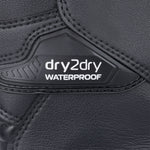 Oxford Code 1.0 Dry2Dry Motorcycle Boots - Black